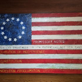 William B. Rembert, Sr. Custom Painting "Promissory Notes" item
