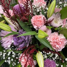 $100 Gift Card and Elegant Floral Arrangement item