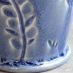 Handmade Vase - "Windswept Fern" item