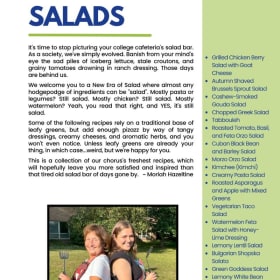 GRWC Cookbook - Soups, Salads, Sweets item