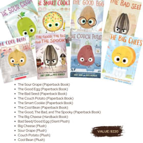 24. Ms. Stone's John Jory Plush and Book Set item