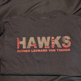 HAWKS front and back youth medium item