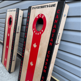 Custom Hawks Cornhole item