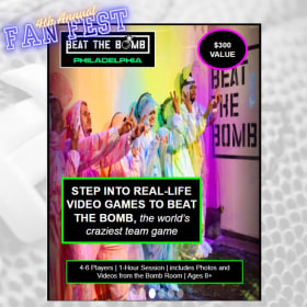 Beat the Bomb Philadelphia | Value $300 item