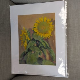 Print of Tokio Ueyama's "Untitled (Amache Sunflowers)" item