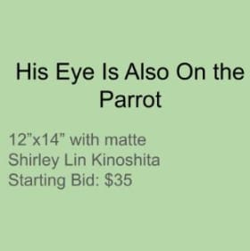 His Eye is ALSO on the Parrot item