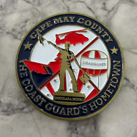 (RET) CMC Coast Guard Community Foundation Challenge Coin item