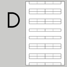 MWTCA Building D - 8' table item