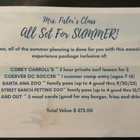 13. Mrs. Fisler's "All Set for Summer" Basket item