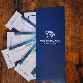 4 pack admission to MN Zoo item