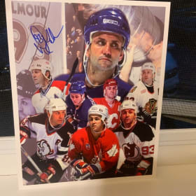 Doug Gilmour Signed prints item