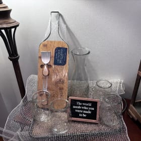 Charcuterie Serving Set w/ Beverage Set item