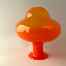 VASE ORANGE SANS ANSES par Sécrétion Féline item