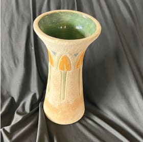 Roseville Pottery Mostique Vase 10” Tall c. 1915 item