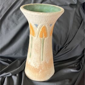 Roseville Pottery Mostique Vase 10” Tall c. 1915 item