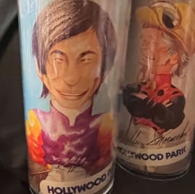 Set of 6 Vintage Hollywood Park Tumblers item
