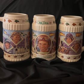 1989 Santa Anita Oak Tree Stein Mug item