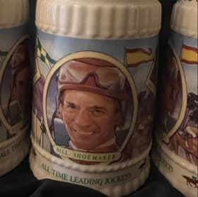 1989 Santa Anita Oak Tree Stein Mug item