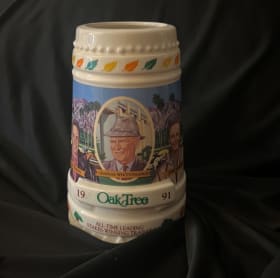 1991 limited edition stein - Oak Tree Racing Association item