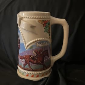 1988 Santa Anita Oak Tree Beer Stein item