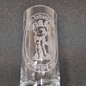 San Sebastiano - Glass item