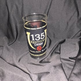 135 KENTUCKY DERBY GLASS -  2009 item
