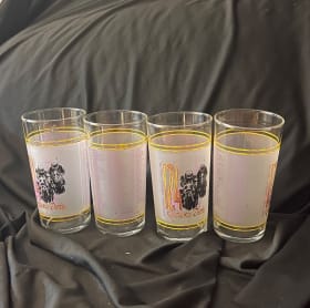 set of 4 Kentucky Derby 124 Mint Julep Glasses item