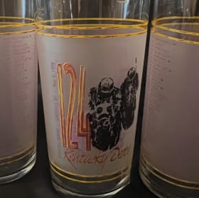 set of 4 Kentucky Derby 124 Mint Julep Glasses item