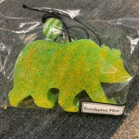 Baylor bear car scent basket and 60 minute massage! item