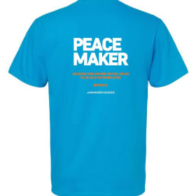 2025 - BLEU : PEACEMAKER -  MATTHEW 5:9 (NTL). item