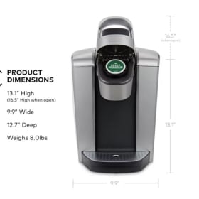 Brand new KEURIG model K-ELITE brushed slate item