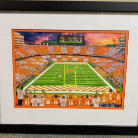 Neyland Stadium Framed Painting (Value $300) item