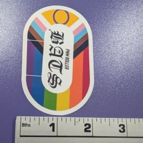 BATS Pride Sticker 3.25" x 2" item
