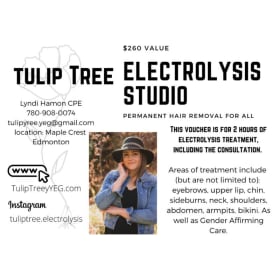 2 Hours of Electrolysis treatment item