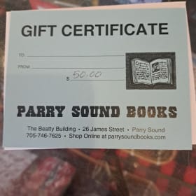Parry Sound Books Gift Certificate $50 item