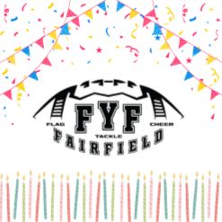 FYF Flag Football Birthday Party item