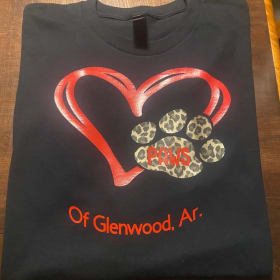 Cheetah Print Paws T-Shirt item