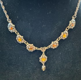 Seven Flower Drape- Necklace item