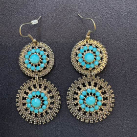 Striking Teal Earrings item