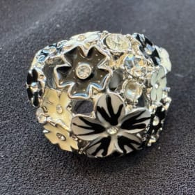 Chunky Floral Ring - small size item