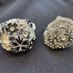 Chunky Floral Ring - small size item