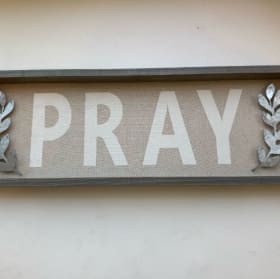 Wall Hanging, 9"x25" item