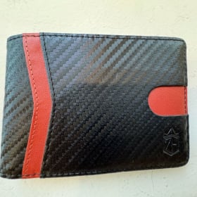 Red Accented Black Wallet item
