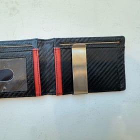 Red Accented Black Wallet item