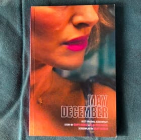 MAY DECEMBER (2023) SCREENPLAY WRITTEN BY SAMY BURCH NEW item