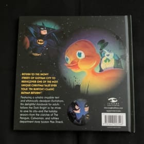 BATMAN RETURNS ONE DARK CHRISTMAS EVE CHILDREN’S BOOK item