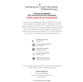 Dormie Network Stay & Play item