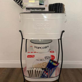 7. Mrs. Chavez’s Outdoor Movie Night Basket item