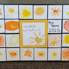 Miss. Adams sunshine frame item