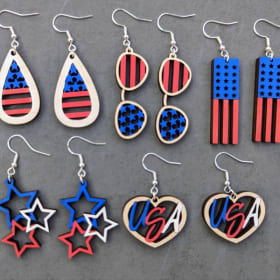 Patriotic Earrings item